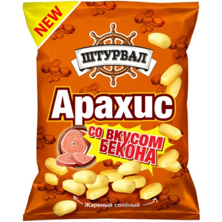 Арахис Atardo жареный со вкусом бекона, 50 г