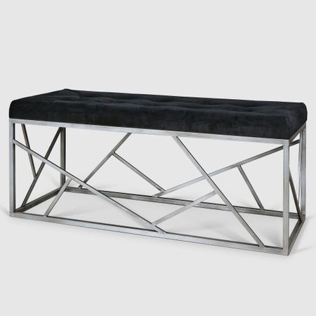 Оттоманка Design 120x48x52 см черный оттоманка ричмонд modool велюр royal топаз new