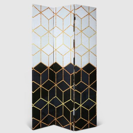 Ширма декоративная  Design 120x2.5x180 см геометр