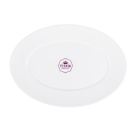 Блюдо овальное TUDOR Royal Circle 27 см