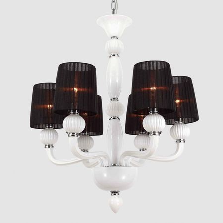 Люстра потолочная Catic 5164/6 White glass