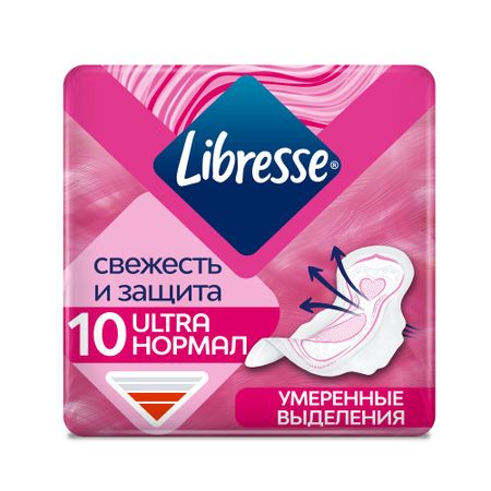 Гигиенические прокладки Libresse Ultra с мягкой поверхностью, 10 шт.