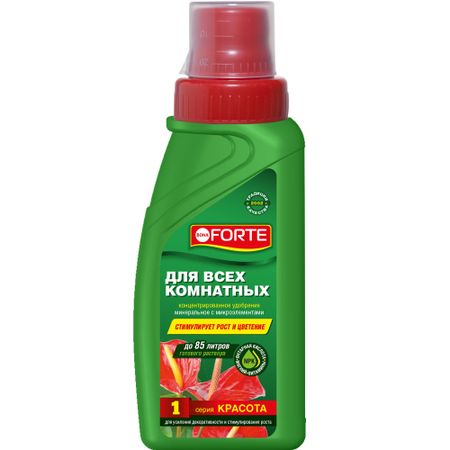 Удобрение Bona Forte для всех комнатных растений серия Красота, 285 мл