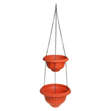 Набор кашпо Marchioro set ebro 24-30см терракот