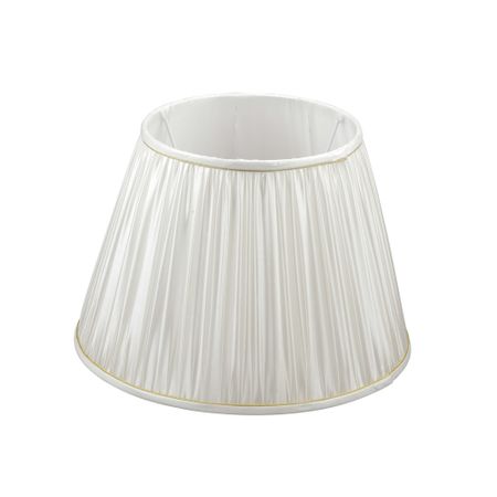 Абажур белый , е27, h=280mm, d250xd360 mm, кольцо нижнее Vitaluce