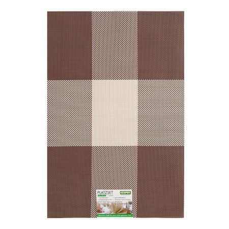 Подставка под горячее Kesper 43х29 см клетка/бежевый