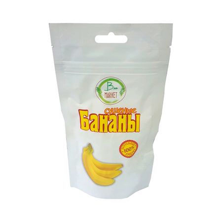 Бананы сушеные Bio market 100 г