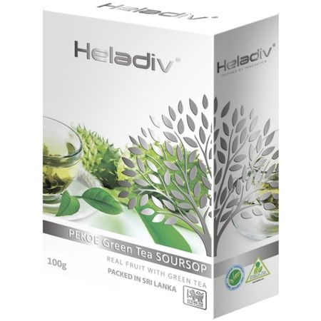 Чай зеленый Heladiv с Саусепом green soursop 100 г