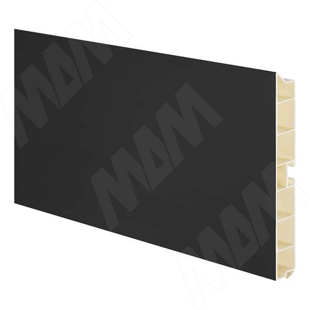 Цоколь пластиковый (высота 150, длина 4000 мм), графит (15.0122 4M)