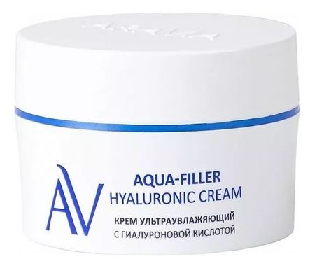 Крем ультраувлажняющий с гиалуроновой кислотой Laboratories Aqua-Filler Hyaluronic Cream 50мл ультраувлажняющий цера крем для рук 75 мл