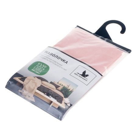 Наволочка Belashoff 1шт. 50х70 см Пудровый