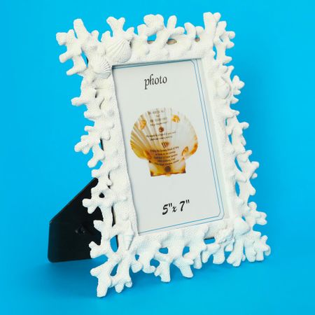 Фоторамка Liansheng белый коралл, 16x2x19.5 см