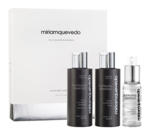 Набор для объема и блеска волос с платиной Platinum & Diamonds (шампунь-люкс 100мл + маска-люкс 100мл + спрей-люкс 50мл)