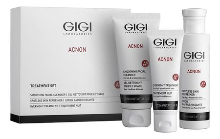 Набор для лица Acnon (мыло 100мл + ночной крем 50мл + эссенция 120мл)