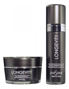 Набор для лица Новая кожа Longevity (крем SPF15 50мл + сыворотка 50мл)