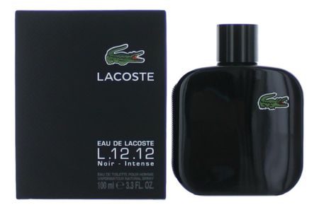 Eau de Lacoste L.12.12 Noir Intense: туалетная вода 100мл bleu noir for him туалетная 100мл
