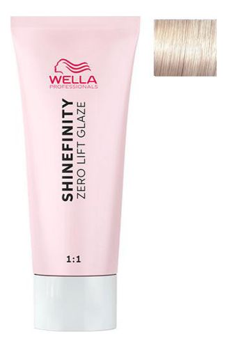 Гель-крем краска для тонирования и блеска без осветления Shinefinity Zero Color Glaze 60мл: 09/02 Пустынный Шалфей