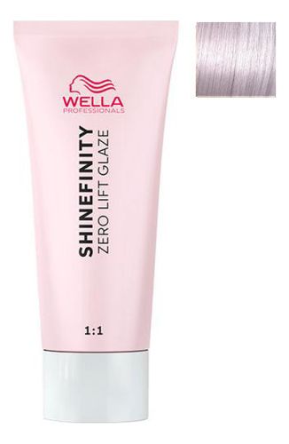Гель-крем краска для тонирования и блеска без осветления Shinefinity Zero Color Glaze 60мл: 09/61 Ледяная Платина