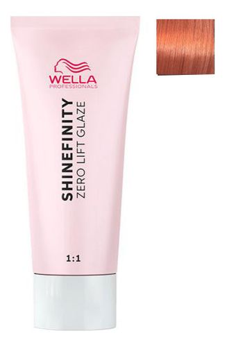 Гель-крем краска для тонирования и блеска без осветления Shinefinity Zero Color Glaze 60мл: 06/43 Багряный Рассвет элизабет лим кровь звезд сплетая рассвет 1 новое оформление