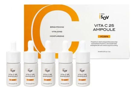Антиоксидантная сыворотка для лица с витамином С Vita C 25 Ampoule: Сыворотка 5*10мл