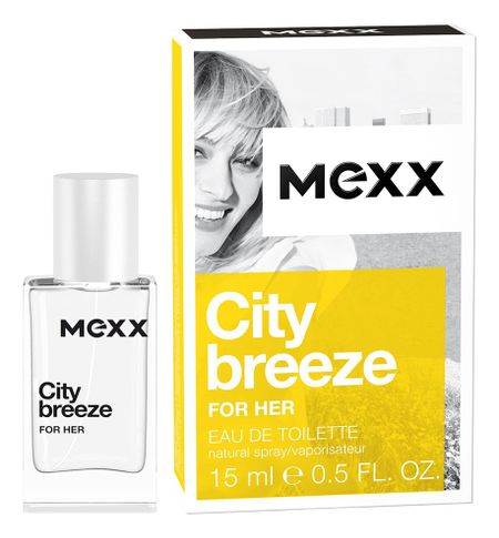 City Breeze for Her: туалетная вода 15мл туалетная mexx туалетная city breeze