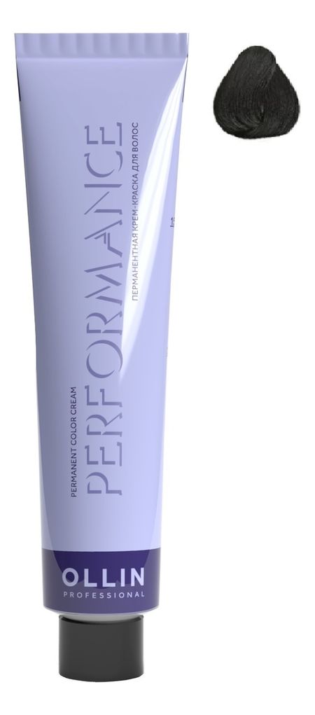 Перманентная крем-краска для волос Performance Permanent Color Cream 60мл: 3/0 темный шатен краска для волос garnier color naturals тон 3 12 ледяной темный шатен
