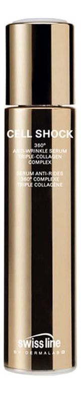 Сыворотка для лица против морщин Cell Shock 360 Anti-Wrinkle Serum Triple-Collagen Complex 30мл