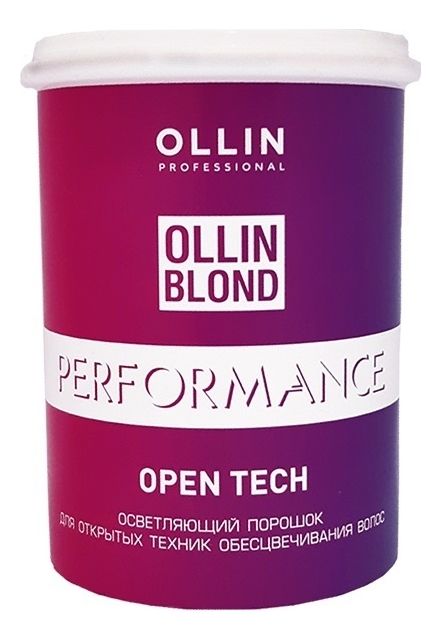 Осветляющий порошок для открытых техник обесцвечивания волос Blond Performance Open Tech: Порошок 500г ван линь восемь техник тайцзицюань комплексы фанвэй и ляньхуань