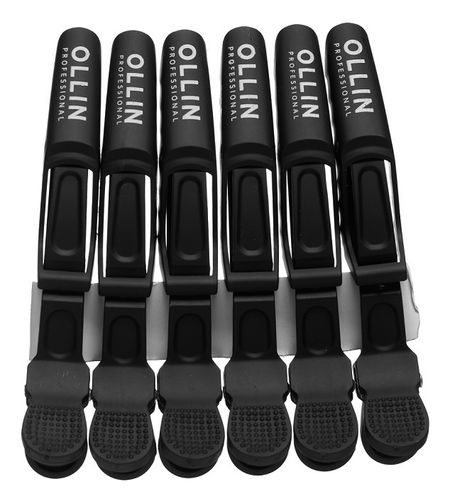 Зажимы для волос Крокодилы 11,5см 6шт плоские зажимы крокодилы brass 52 мм 5a