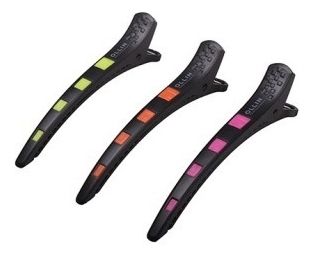 Зажимы для волос пластиковые 6шт 398424 пластиковые кольцевые зажимы для блокнотов