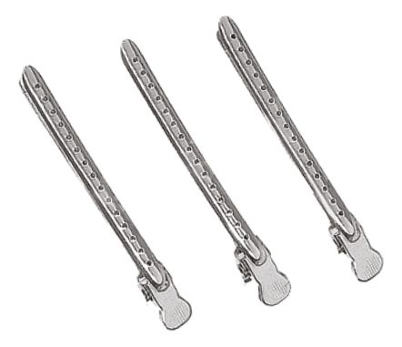 Зажимы для волос металлические 91мм 12шт металлические зажимы для папок lzn a7