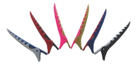 Зажимы для волос пластиковые 6шт 731007 пластиковые кольцевые зажимы для блокнотов