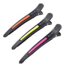 Зажимы для волос пластиковые 6шт 398431 пластиковые кольцевые зажимы для блокнотов