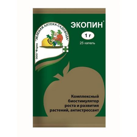 Регулятор роста Зеленая аптека садовода экопин 1г