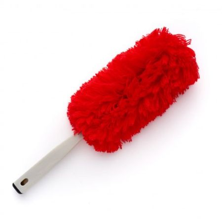 Ручная щетка для пыли Cisne 201001-02, акриловая, красная, 40х60 см