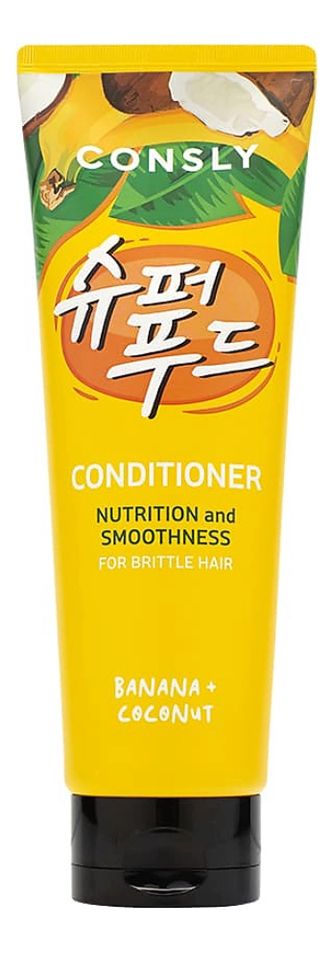 Кондиционер для волос с экстрактом банана и кокосовой водой Banana & Coconut Conditioner Nutrition & Smoothness 250мл