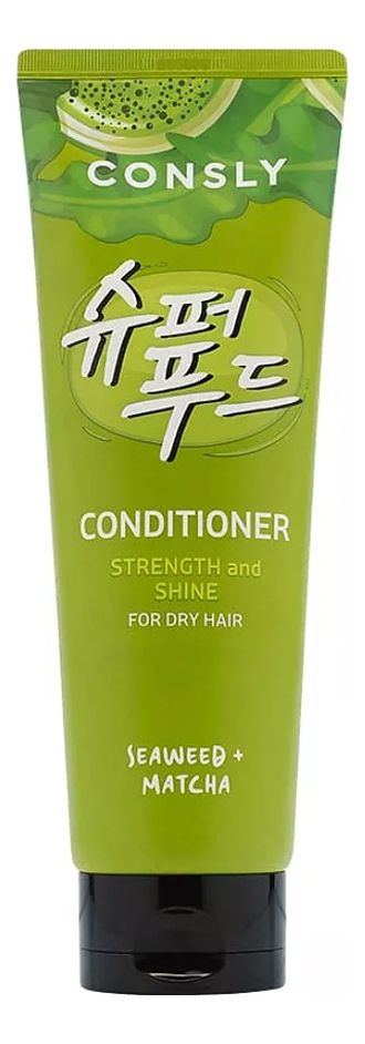 Кондиционер с экстрактом водорослей и зеленого чая матча Seaweed & Matcha Conditioner Strength & Shine 250мл