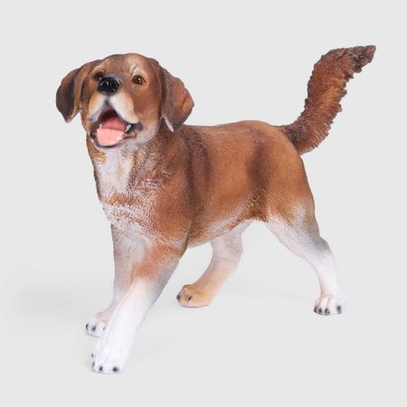 Декоративная фигура Тпк полиформ Щенок сенбернара Н-41см,L-56см,В-22см