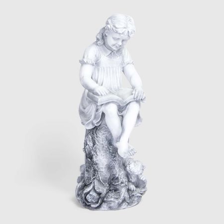 Декоративная фигура Тпк полиформ Девочка с книгой H-90см,L-40см,В-33см