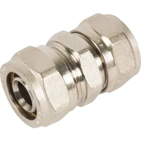 Муфта Valtec 20x20 мм латунь VTM.303