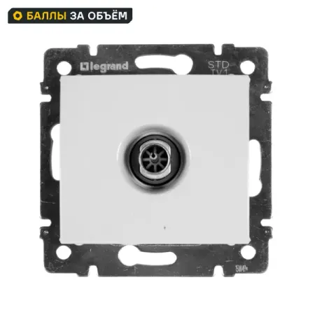 Розетка телевизионная Legrand Valena 