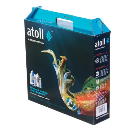 Комплект картриджей для обратного осмоса Atoll А-560Е 5 ступеней комплект led ламп для подсветки телевизора холодного белого а