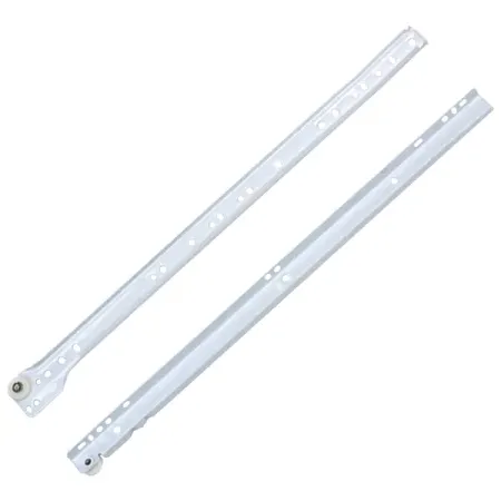 Направляющие роликовые DS01W.1/550, металл, цвет белый