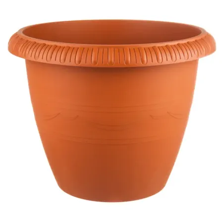 Горшок цветочный Жардин ø45 h37 см v28.8 л пластик терракотовый искусственные мини растения бонсай из полипропилена