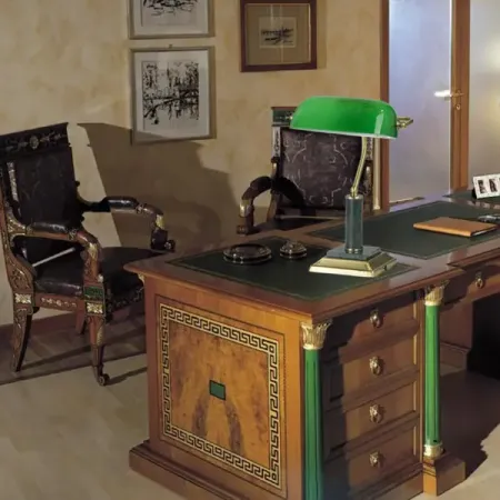 Рабочая лампа Vitaluce V2900/1L цвет зеленый мрамор