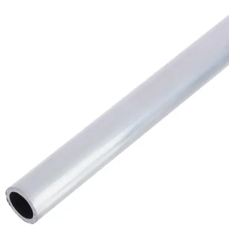 Труба круглая алюминий 8x1x2000 мм серая