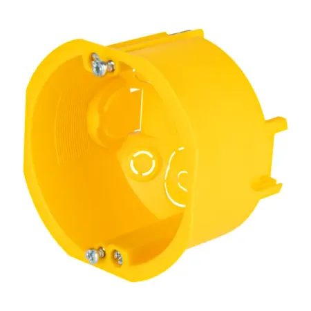 Подрозетник Systeme Electric под гипсокартон 68x47 мм цвет желтый LEX1450414R контактор schneider electric lc1d09bdc