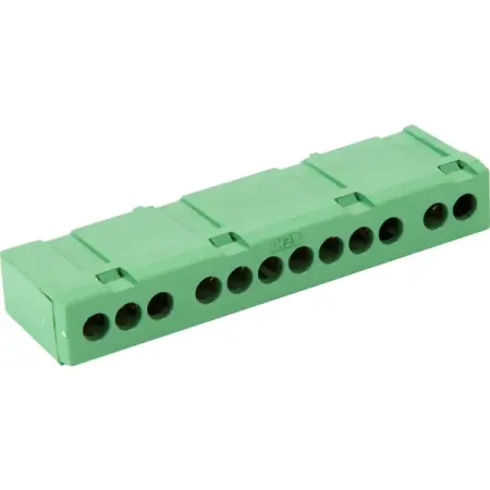 Шина нулевая на IEK Din-рейку в корпус ШНИ 6x9-12