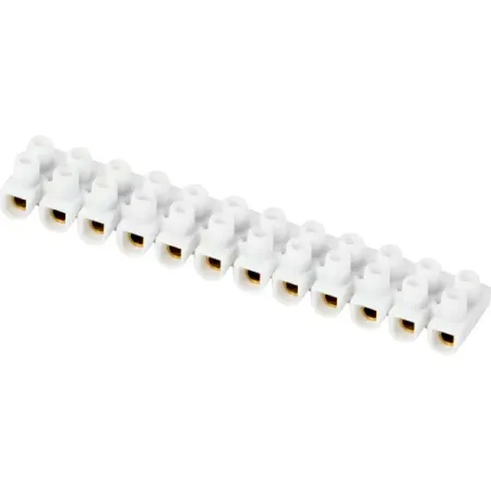 Зажим винтовой изолированный IEK Home ЗВИ 1-2.5 мм 12 пар зажим крокодил для мультиметра eleabc 1 пара