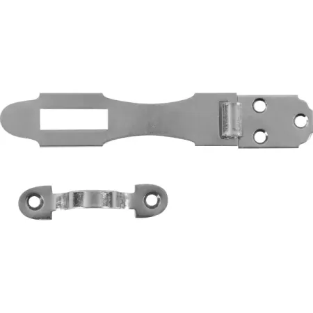 Накладка для навесного замка 90 мм металлические петли для коробок 2 шт